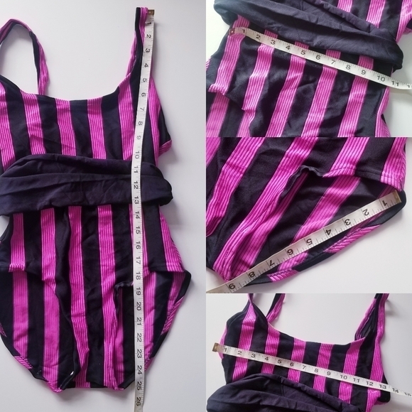 ROSE MARIE REID Vintage 60s One Piece Bathing Suit Swimsuit Size 10 Medium - Picture 16 of 16